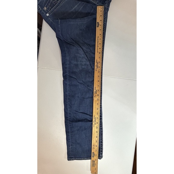 True Religion Men's Big T Grey Phantom Slim Fit Stretch Jeans 38 - Picture 6 of 16